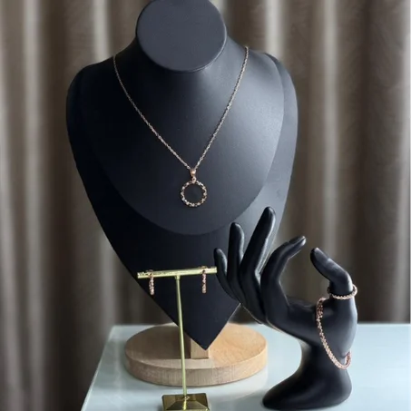 Ensemble shehda rose gold