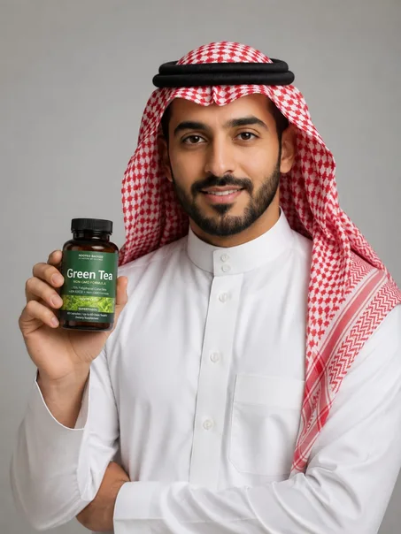 كبسولات الشاي الاخضر