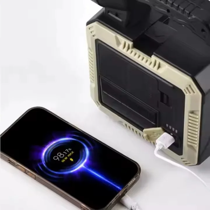 مصباح نقال مع صندوق ادوات