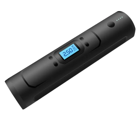 مضخة هواء محمولة ذكية – شاشة رقمية | إيقاف تلقائي | متعددة الاستخدامات