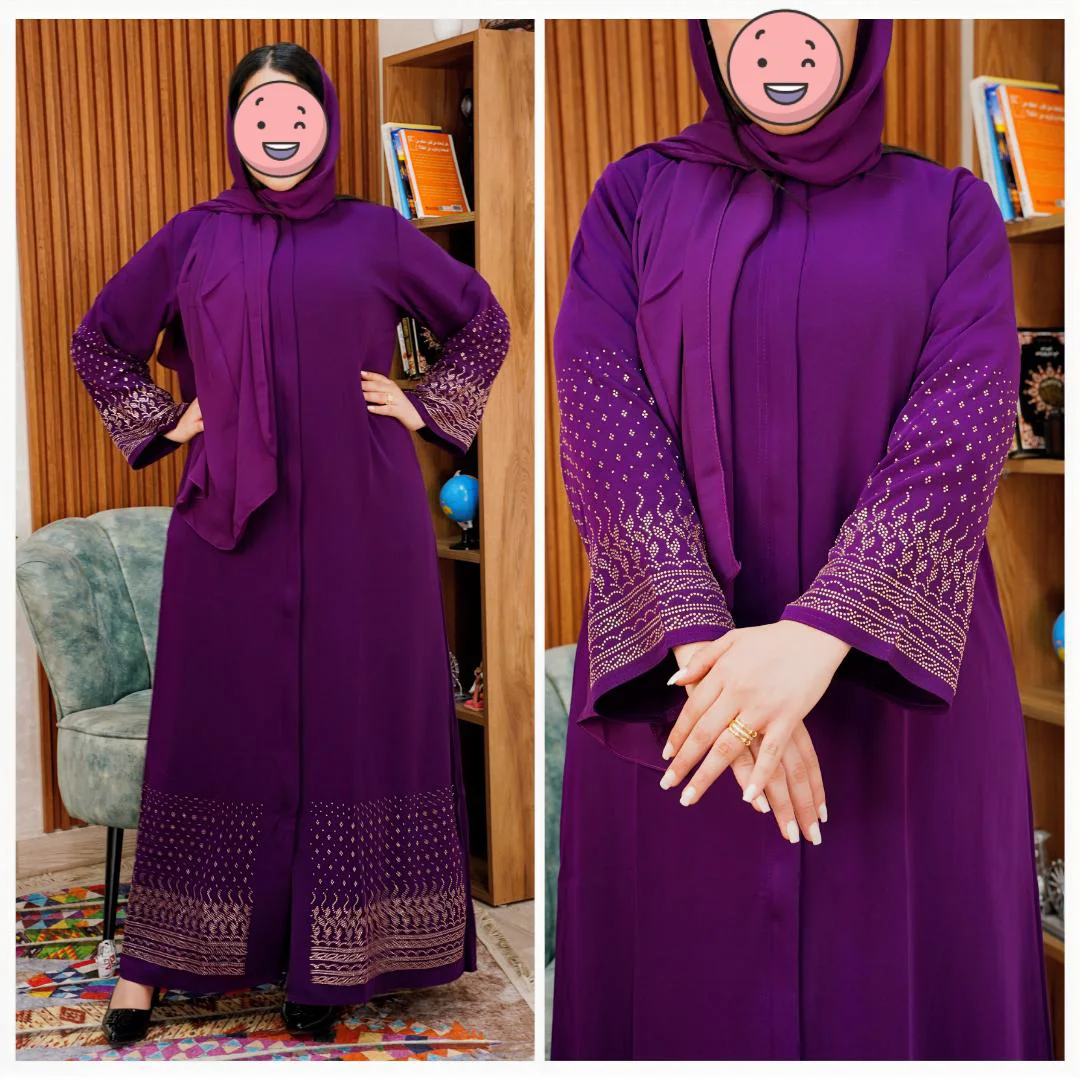 عباية اماراتية بالفولار