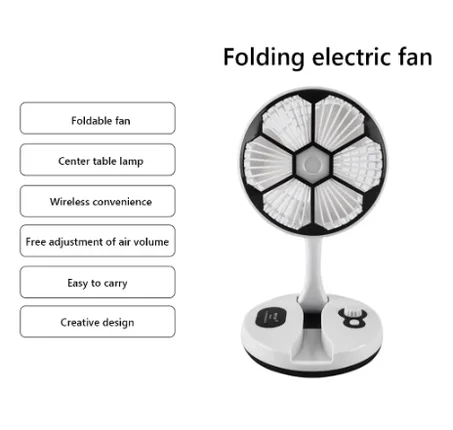 مروحة صغيرة قابلة للطي لسطح المكتب ⭐️⭐️⭐️⭐️⭐️