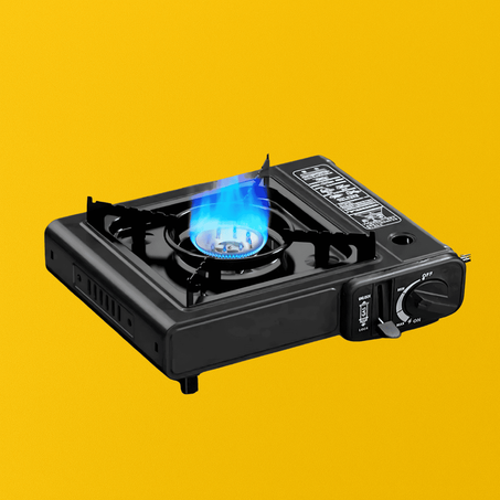 موقد غاز محمول – عملي لرحلات البر والمخيمات!