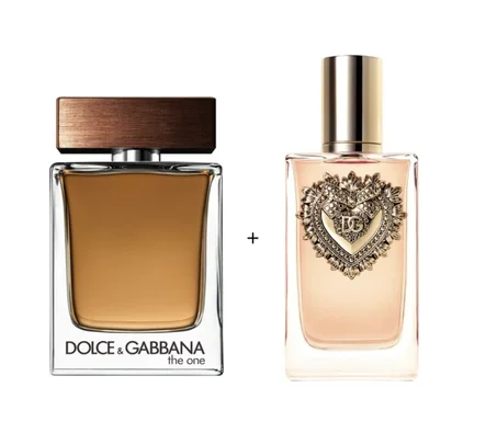 D&G THE ONE  100ML +  D&G DEVOTION 100ML