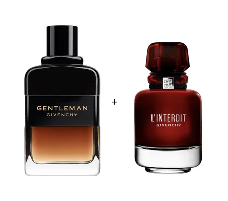 GIVENCHY GENTELMAN 100ML + GIVENCHY L'INTERDIT ROUGE 80ML