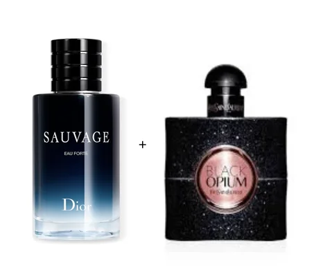 DIOR SAUVAGE  100ML + YSL BLACK OPUIM 90ML