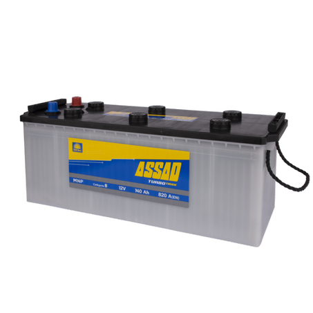 BATTERIE ASSAD TURBO TRUCK 820A, 140AH, M14P