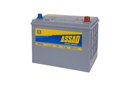 BATTERIE ASSAD SUPER TURBO TRUCK 620A, 72AH, MF10 D/G