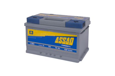 BATTERIE ASSAD 620A, 70AH, L3 D/G