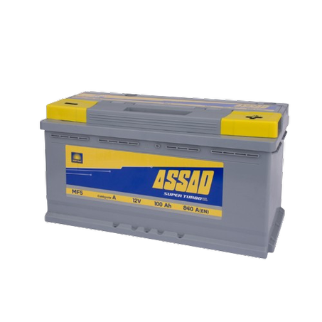 BATTERIE ASSAD SUPER TURBO TRUCK 840A, 100AH, MF5