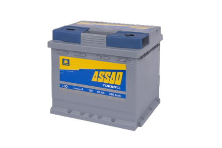 BATTERIE ASSAD 380A, 45AH, L1 D/G