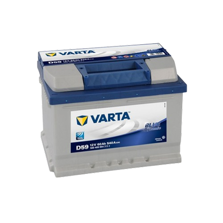 BATTERIE VARTA BLUE DYNAMIC 60AH, 540A, 5601270543132 D59 L2B