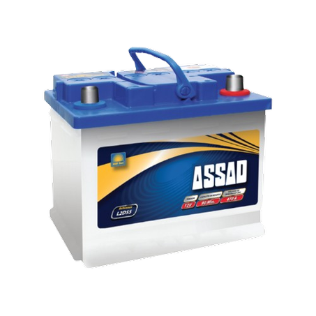 BATTERIE ASSAD TURBO PRO 370A, 55AH, L2HD
