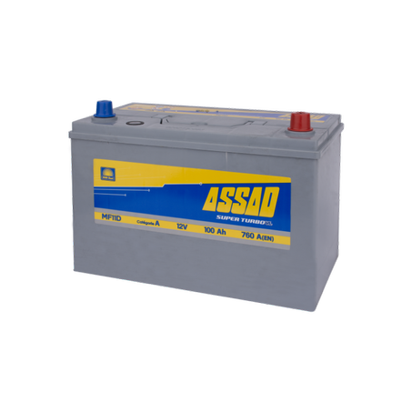 BATTERIE ASSAD SUPER TURBO TRUCK 760A, 100AH, MF11 D/G