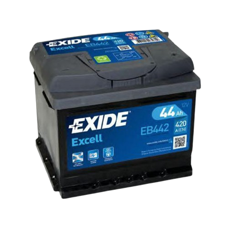 Batterie EXIDE EXCELL AH44 EN420 TYPE LB1 EB442