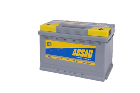 BATTERIE ASSAD SUPER TURBO TRUCK 660A, 74AH, MF3 D/G