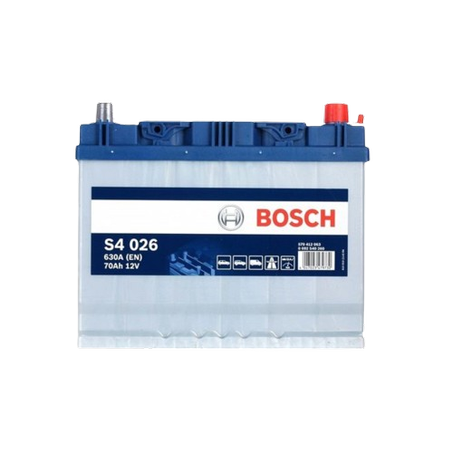 BATTERIE BOSCH S4 70AH, 630A, 0092S40270 M10 G
