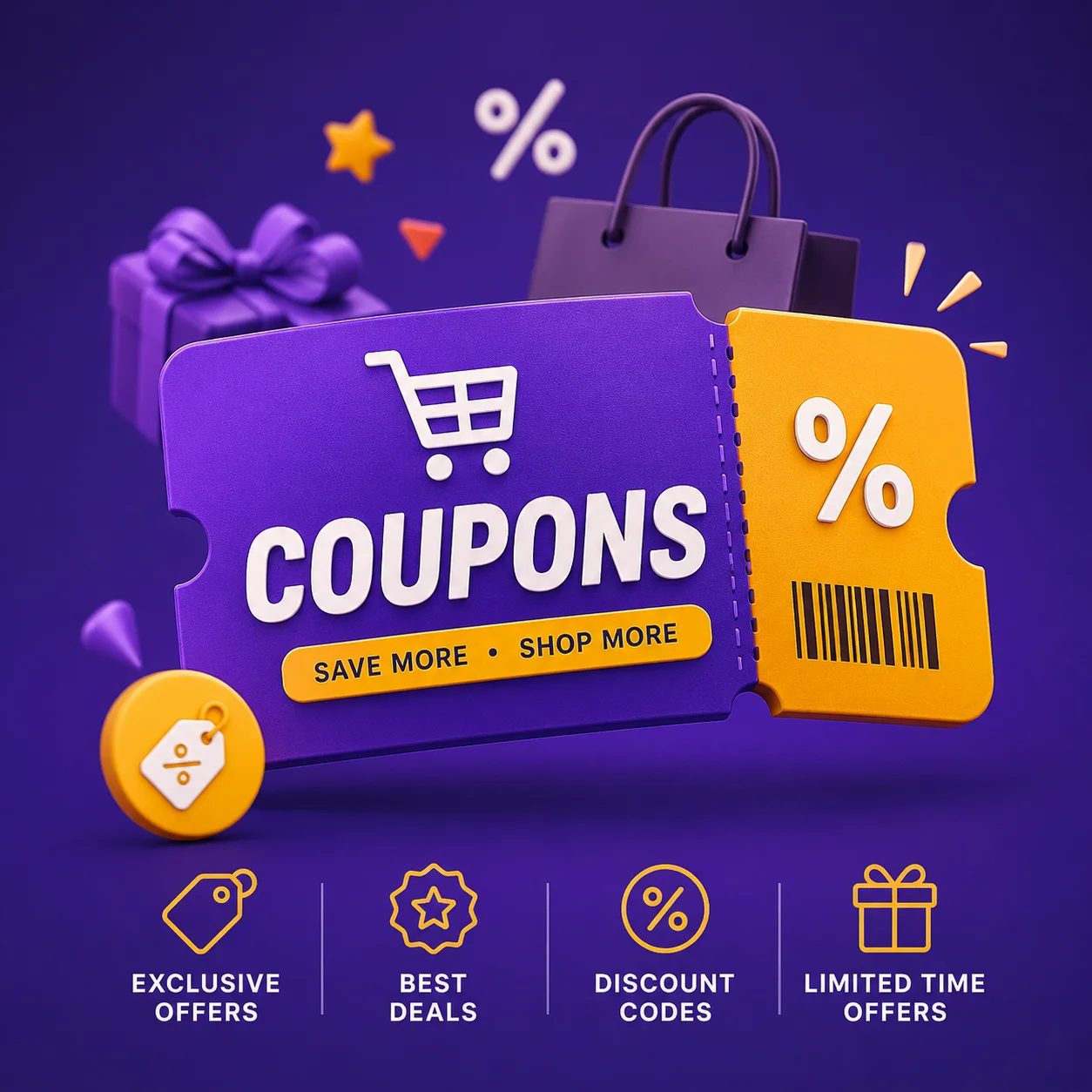 كوبونات Coupons