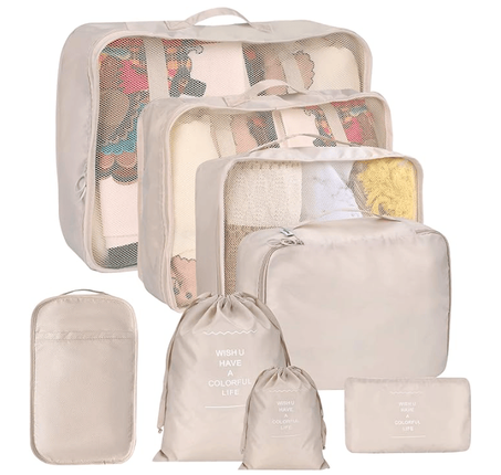 حزمة حقائب التخزين 8 في 1