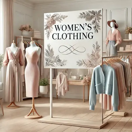 الملابس والاكسسوارات النسائية