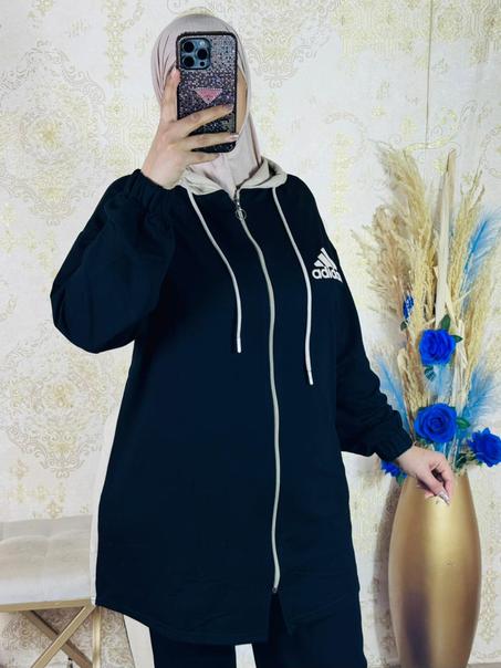 كيطمة بالسروال بطرزة Adidass