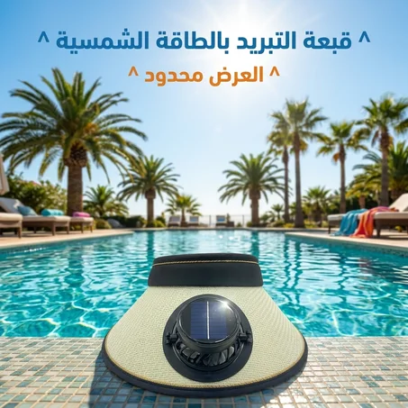 قبعة التبريد بالطاقة الشمسية