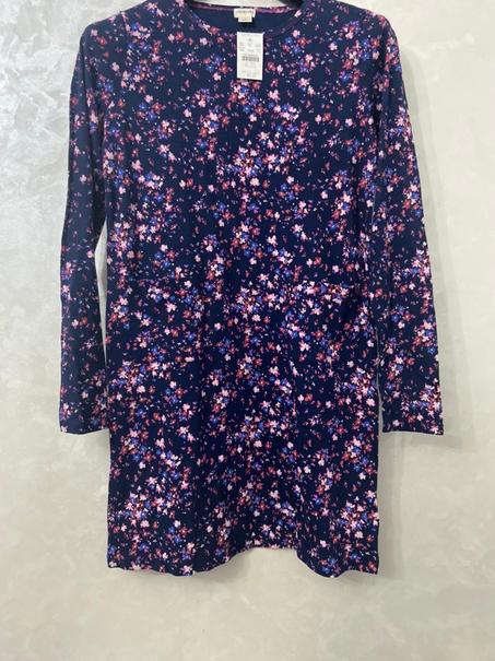 Robe fleurie à 2 poches فستان زهري مع 2 جيوب