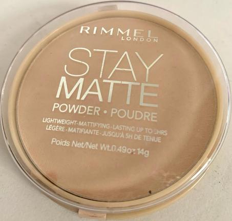 Poudre RIMMEL LONDON Stay Matte بودرة ريميل لندن ستاي مات