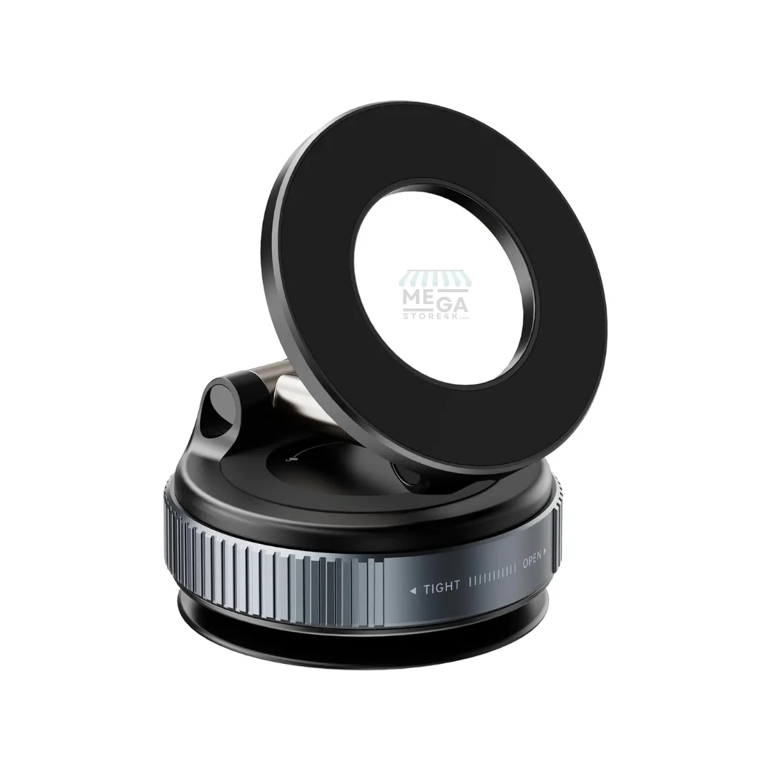 Support Téléphone Magnétique à Ventouse – Rotation 360° & Fixation Ultra Forte