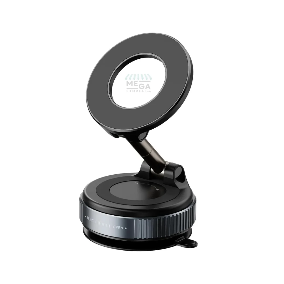 Support Téléphone Magnétique à Ventouse – Rotation 360° & Fixation Ultra Forte