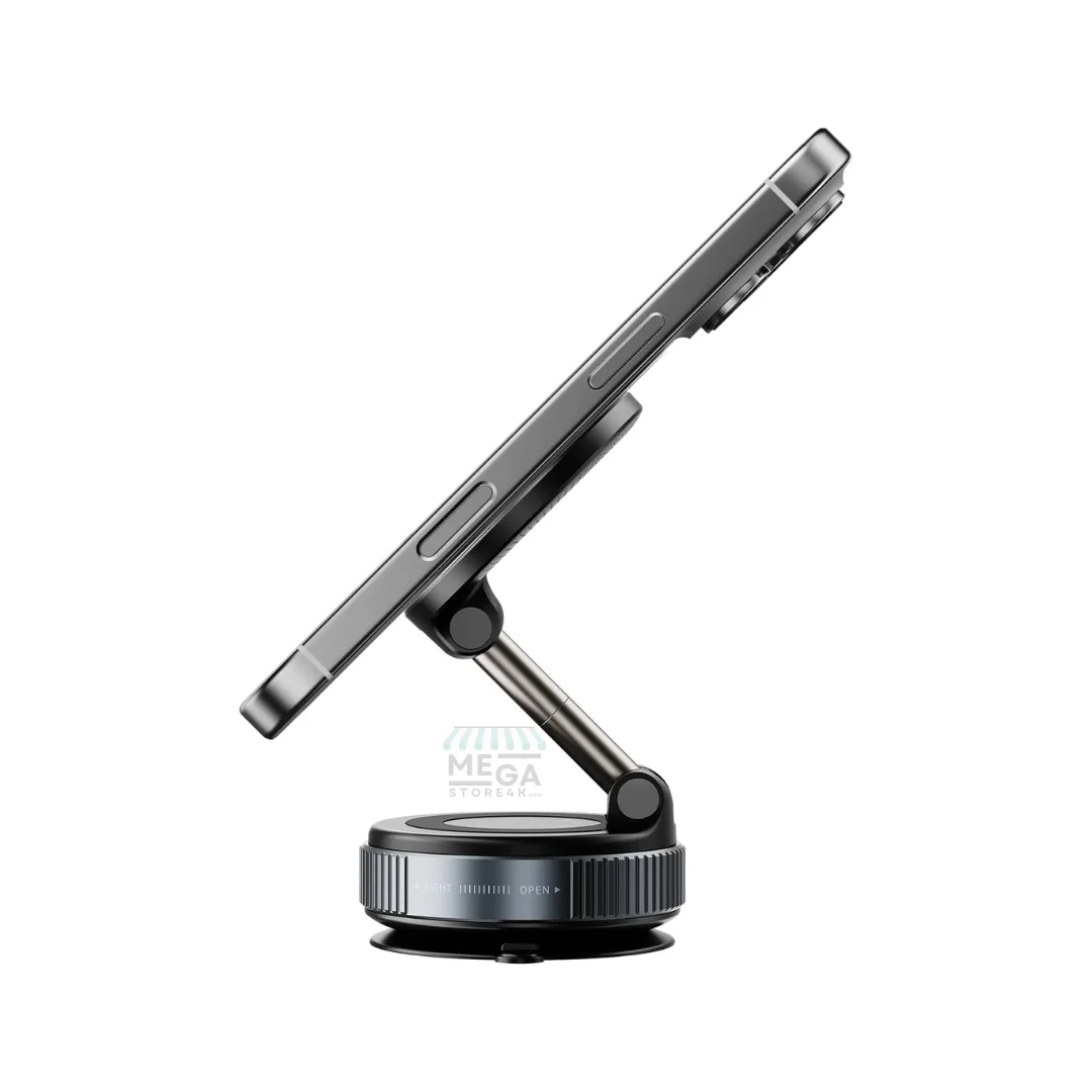 Support Téléphone Magnétique à Ventouse – Rotation 360° & Fixation Ultra Forte