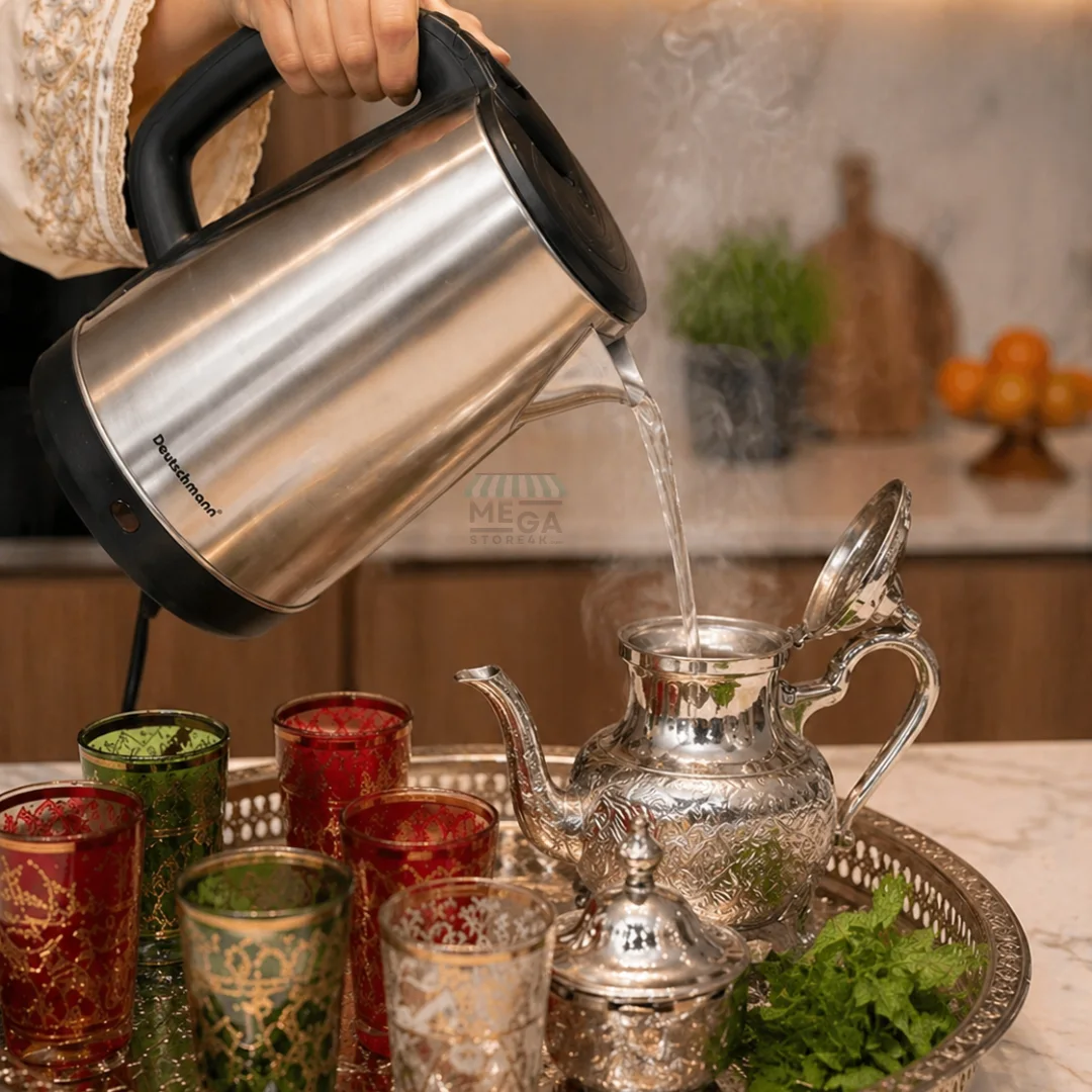 Bouilloire Électrique Inox 2200W