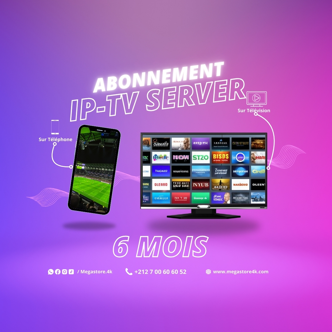 Abonnement IPTV 4K/HD