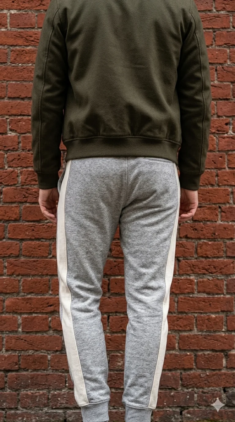 pantalon jogging gris