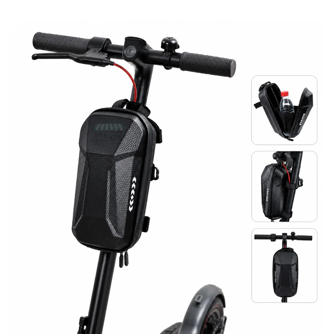 Sacoche Rigide Étanche pour Trottinette Électrique – Grande Capacité – Fixation Guidon