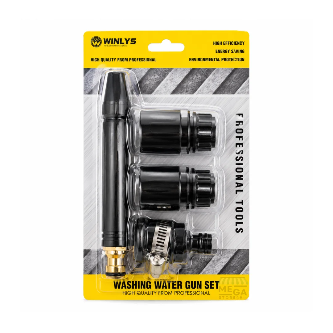 Pistolet d’Arrosage Haute Pression Multifonction pour Jardin