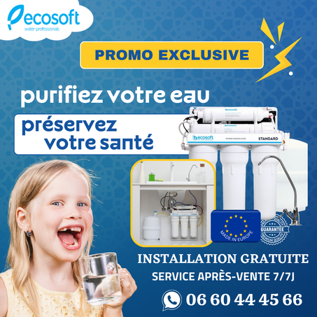 Osmoseur 6 étapes ECOSOFT Standard