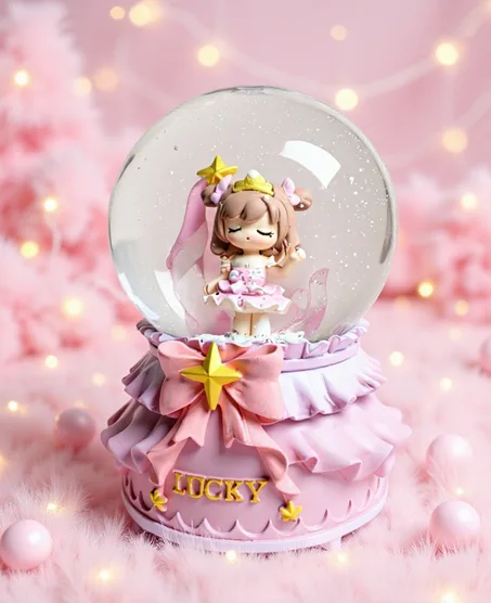 Princess Lucky - Snow Globe