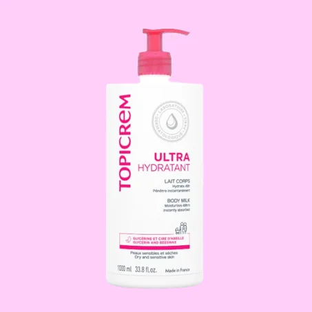 Topicrem Lait Corps Ultra Hydratant 1000 ml