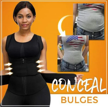 Femmes Sauna Vest et Taille Formateur Soutien