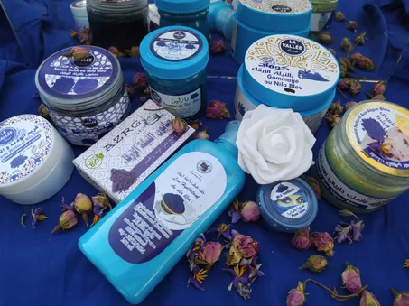 مجموعة النيلة الزرقاء الصحراوية