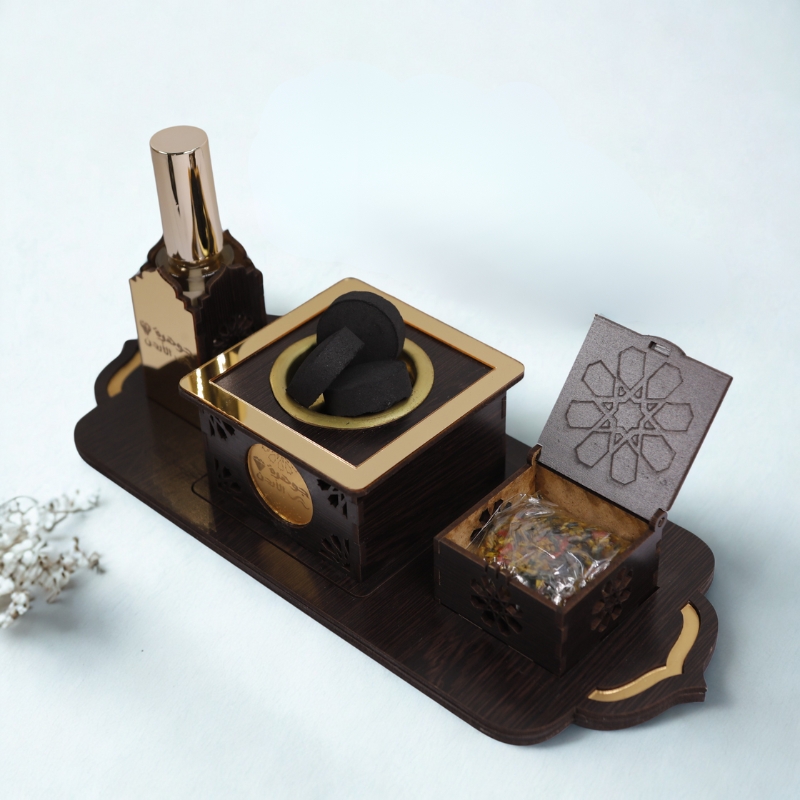 Le Coffret Parfumé – Sarghina & Mahdiya avec Oud et Fleur