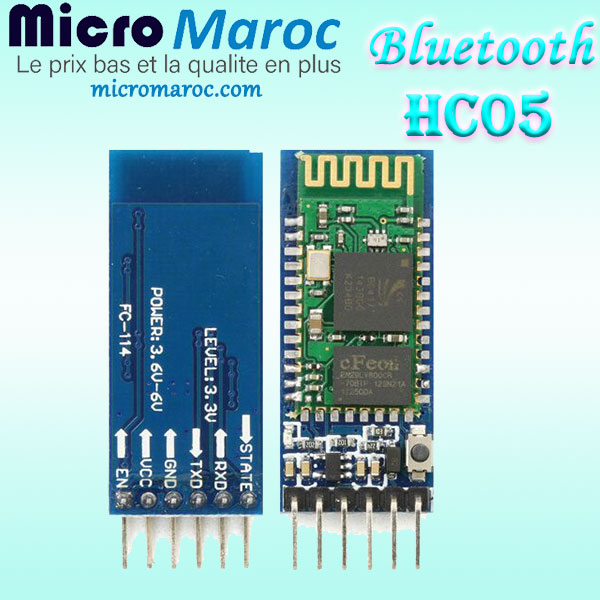 module Bluetooth HC-05 pour arduino et Raspberry