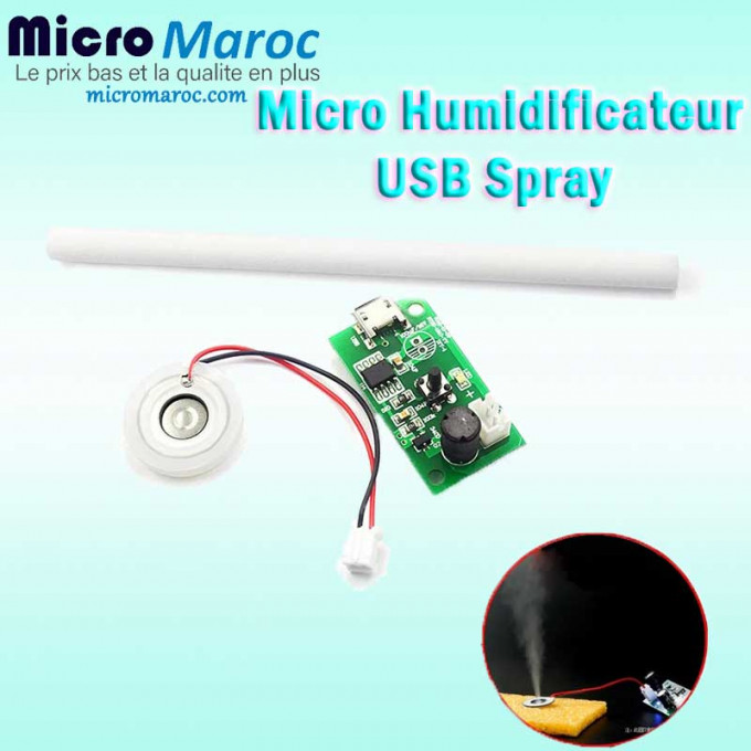 Humidificateur USB spray module, accessoires puce d'atomisation