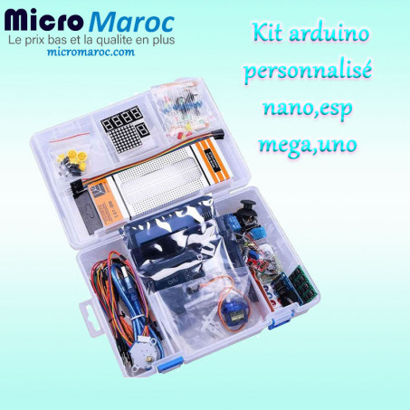 Kit de démarrage pour arduino Uno R3 lot de 5 éléments - Laayone Maroc