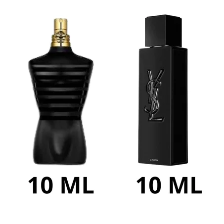 YvesSaintLaurent MYSLF le parfums  +  le male le   le parfums