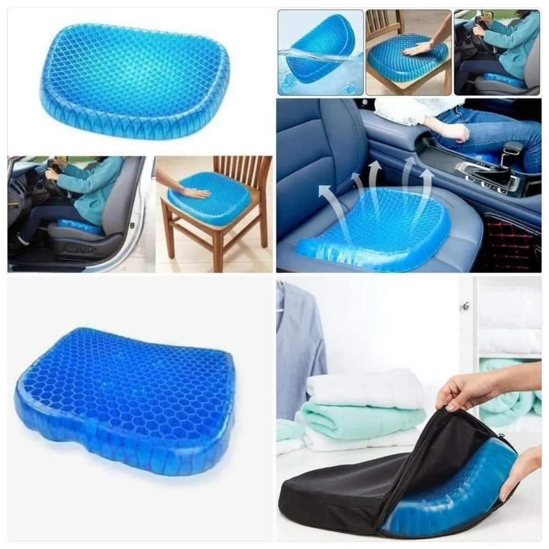 مقعد الجلوس الطبي السيلكون (Gel Seat Cushion)