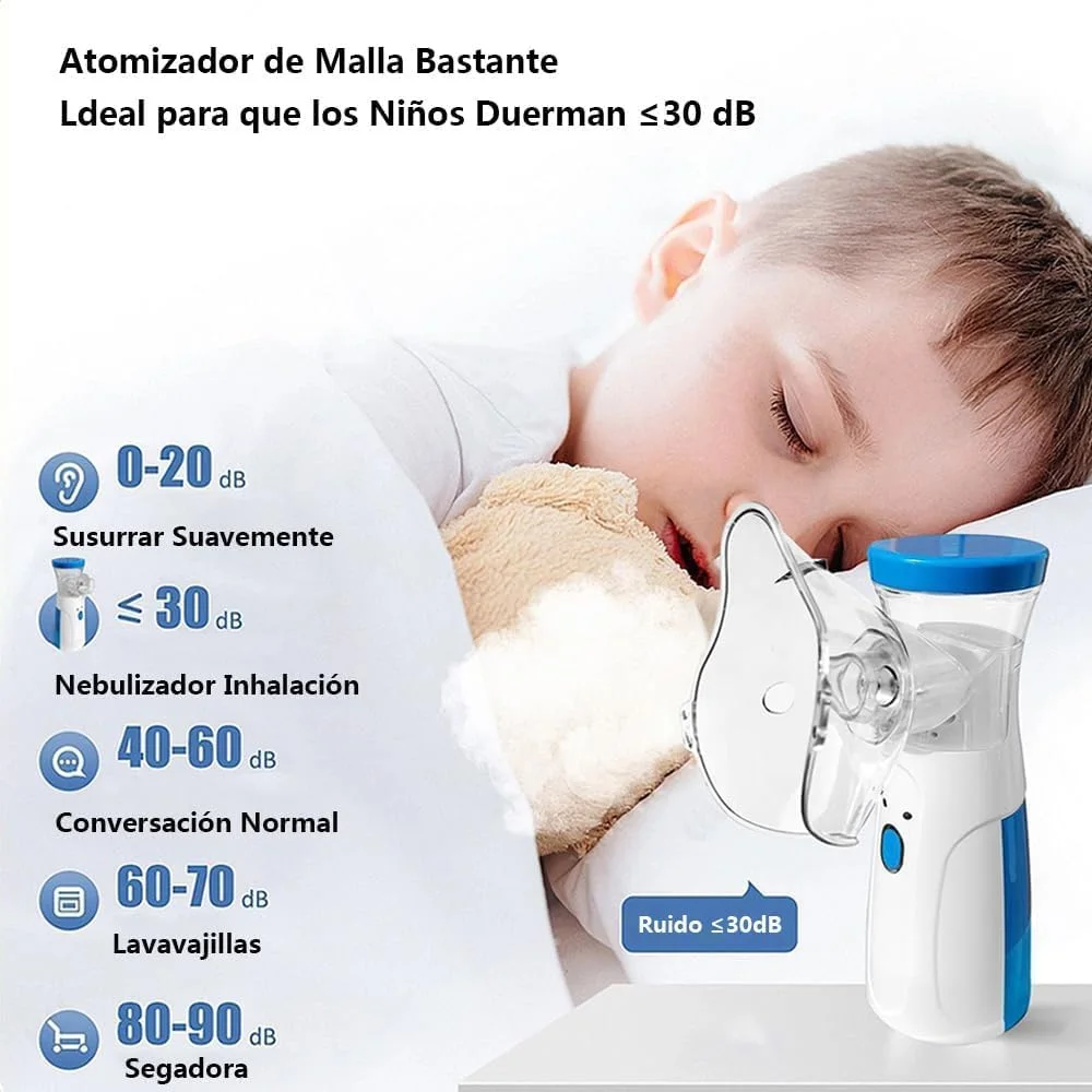 جهاز البخار المحمول Mesh Nebulizer