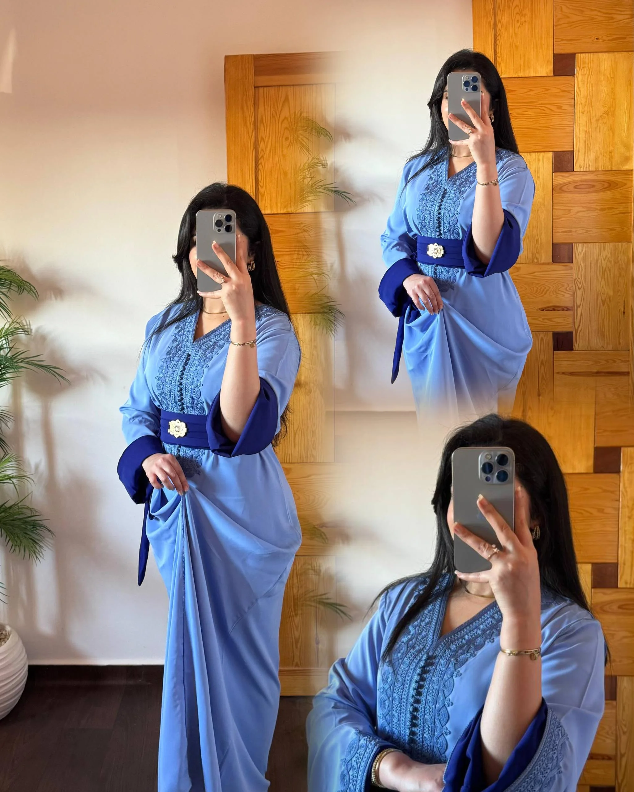CAFTAN 1 BLEU SYL