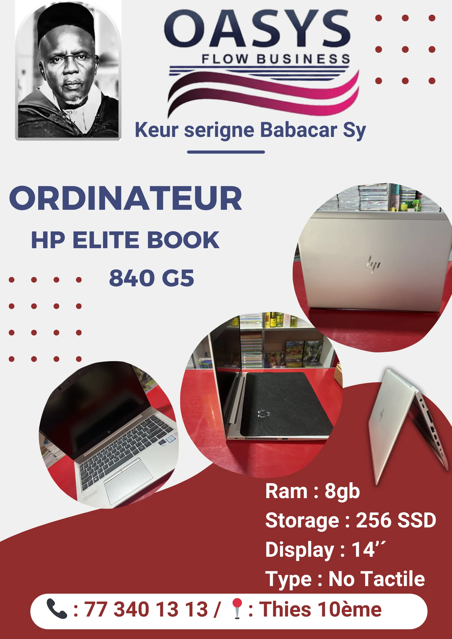ordinateur hp elite book 840 G5